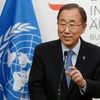 Tổng thư ký Liên hợp quốc Ban Ki-moon. (Ảnh: AFP/TTXVN)