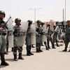 Lực lượng an ninh Afghanistan được triển khai ở Kabul sau khi lực lượng Taliban bắt cóc hàng chục người và sát hại 17 người hôm 30/5 vừa qua. (Ảnh: EPA/TTXVN)