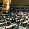 Toàn cảnh phiên họp toàn thể Đại hội đồng Liên hợp quốc tại New York. (Ảnh: THX/TTXVN)