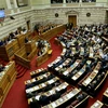 Toàn cảnh một phiên họp Quốc hội Hy Lạp ở Athens. (Ảnh: EPA/TTXVN)