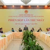 Chủ nhiệm Ủy ban Phan Thanh Bình phát biểu tại Phiên họp. (Nguồn: quochoi.vn)