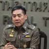 Tư lệnh cảnh sát quốc gia Thái Lan Chakthip Chaijinda. (Ảnh: AFP/TTXVN) 