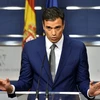 Thủ lĩnh đảng Xã hội (PSOE) Pedro Sanchez. (Ảnh: AFP/TTXVN)