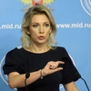 Người phát ngôn Bộ Ngoại giao Nga Maria Zakharova. (Ảnh: Sputnik/TTXVN)