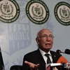 Cố vấn của Thủ tướng Pakistan về các vấn đề đối ngoại Sartaj Aziz. (Ảnh: AFP/TTXVN)