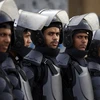 Cảnh sát chống bạo động ở Ai Cập (Nguồn: Reuters)