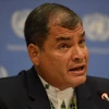 Tổng thống Ecuador Rafael Correa. (Ảnh: AFP/TTXVN)
