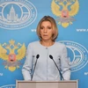 Phát ngôn viên Bộ Ngoại giao Nga Maria Zakharova. (Ảnh: Sputnik/AFPTTXVN)