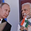Thủ tướng Ấn Độ Narendra Modi và Tổng thống Nga Vladimir Putin. (Nguồn: AP) 