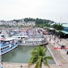 Quang cảnh Cảng tàu khách quốc tế Tuần Châu. (Ảnh :Nguyễn Hoàng/TTXVN)