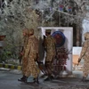 Quân đội Pakistan được triển khai tại Học viện cảnh sát Balochistan ở Quetta ngày 24/10 vừa qua. (Ảnh: AFP/TTXVN)