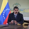 Tổng thống Venezuela Nicolas Maduro trong cuộc họp ở Caracas ngày 26/10 vừa qua. (Ảnh: EPA/TTXVN)