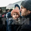 Người di cư Syria chờ để sang Hy Lạp. Ảnh minh họa. (Nguồn: AFP/TTXVN)