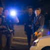 Cảnh sát Pháp làm nhiệm vụ trong chiến dịch bắt giữ nghi can khủng bố tại Boussy-Saint-Antoine ngày 8/9 vừa qua. (Ảnh: AFP/TTXVN)