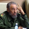 Lãnh tụ Cuba Fidel Castro tại phiên họp Quốc hội lần thứ sáu ở La Habana ngày 22/12/2005. (Ảnh: AFP/TTXVN)