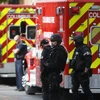 Cảnh sát điều tra tại hiện trường vụ tấn công ở Columbus, Ohio. (Ảnh: AP/TTXVN)