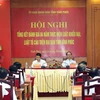 Hội nghị tổng kết, đánh giá 10 năm thi hành Luật khiếu nại, tố cáo trên địa bàn tỉnh Vĩnh Phúc. (Ảnh: Nguyễn Thị Thảo/TTXVN)