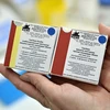 Vắcxin Ebola thử nghiệm của Nga. (Nguồn: Sputnik)