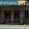 Một chi nhánh của Ngân hàng Cyprus. (Ảnh: AFP/TTXVN)