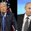 Tổng thống đắc cử Mỹ Donald Trump và Tổng thống Nga Vladimir Putin. (Nguồn: Reuters)