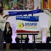 Tổng thống Philippines Rodrigo Duterte (trái) tại lễ đảm nhận cương vị Chủ tịch luân phiên ASEAN 2017 ở Davao. (Ảnh: EPA/TTXVN)