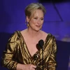 Nữ diễn viên Meryl Streep đã đoạt giải Nữ diễn viên chính xuất sắc nhất trong phim "The Iron Lady" tại lễ trao giải. (Ảnh: AFP/TTXVN)