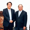 Thủ tướng Nguyễn Xuân Phúc tiếp ông Kunio Umeda, Đại sứ đặc mệnh toàn quyền Nhật Bản tại Việt Nam. (Ảnh: Thống Nhất/TTXVN)