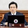 Quyền Tổng thống kiêm Thủ tướng Hàn Quốc Hwang Kyo-ahn. (Ảnh: EPA/TTXVN)