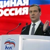 Thủ tướng Nga Dmitry Medvedev. (Ảnh: AFP/TTXVN)