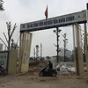 Dự án Công viên hồ điều hòa Nhân Chính. (Ảnh: Nguyễn Thắng/TTXVN)