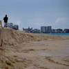 Bãi biển Cancun bị xói mòn. (Nguồn: geo-mexico.com) 