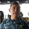 Tư lệnh Bộ Chỉ huy Thái Bình Dương (PACOM) của Mỹ, Đô đốc Harry Harris. (Ảnh: AFP/TTXVN)