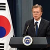 Tân Tổng thống Hàn Quốc Moon Jae-in. (Ảnh: AFP/TTXVN)