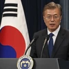 Tân Tổng thống Hàn Quốc Moon Jae-in. (Ảnh: EPA/TTXVN)