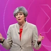 Thủ tướng Anh Theresa May tại một sự kiện ở York, miền bắc nước Anh ngày 2/6 vừa qua. (Ảnh: AFP/TTXVN)