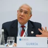 Tổng thư ký OECD Angel Gurria. (Ảnh: EPA/TTXVN)
