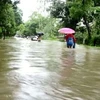 Mưa lớn gây ra một loạt các vụ lở đất và lũ lụt ở Bangladesh.. (Nguồn: Reuters)