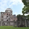 Genbaku Dome - tòa nhà chứng tích về sức phá hủy của bom hạt nhân. (Ảnh: Nguyễn Tuyến-Gia Quân/ Vietnam+) 