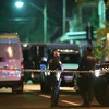 Cảnh sát Australia trong chiến dịch truy quét khủng bố tại Sydney ngày 29/7 vừa qua. (Ảnh: AFP/TTXVN)