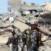 Binh sỹ Iraq làm nhiệm vụ trong chiến dịch chống IS. (Ảnh: AFP/TTXVN)