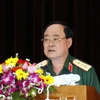 Thượng tướng Trần Đơn, Thứ trưởng Bộ Quốc phòng. (Ảnh: Hoàng Hải/TTXVN)