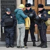 Cảnh sát Nga. (Ảnh:AFP/TTXVN)