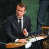 Tổng thống Pháp Emmanuel Macron. (Ảnh: THX/TTXVN)