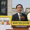 Bộ trưởng Thống nhất Hàn Quốc Cho Myoung-gyon. (Ảnh: Yonhap/TTXVN)