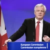 Bộ phụ trách vấn đề Brexit của Anh David Davis. (Ảnh: AFP/TTXVN)