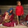 Người dân Syria tại một trại tị nạn ở Đông Ghouta. (Ảnh: AFP/TTXVN)