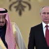 Tổng thống Nga Vladimir Putin và Quốc vương Saudi Arabia Salman. (Nguồn: Sputnik/Reuters)