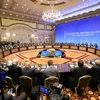 Toàn cảnh vòng đàm phán Syria tại Astana của Kazakhstan. (Ảnh: AFP/TTXVN)