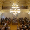 Toàn cảnh một phiên họp của Quốc hội Cộng hòa Séc ở Prague. (Ảnh: AFP/TTXVN)