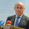 Bộ trưởng Kinh tế Tây Ban Nha Luis de Guindos. (Ảnh: AFP/TTXVN)